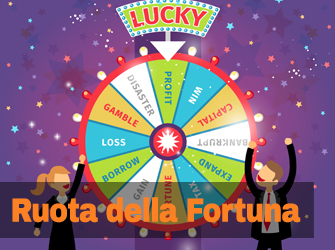 Animazione serale gratuita, ruota della fortuna con premi