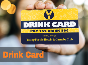 promozione drink card, bar lounge a prezzi convenienti