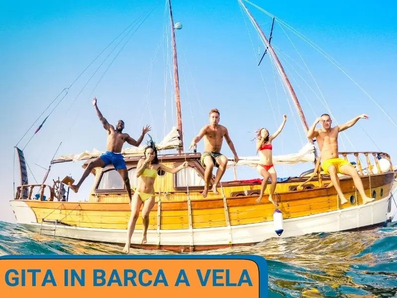 escursione in barca a vela, con aperitivo incluso