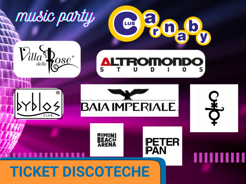 Biglietti discoteche Riccione e Rimini